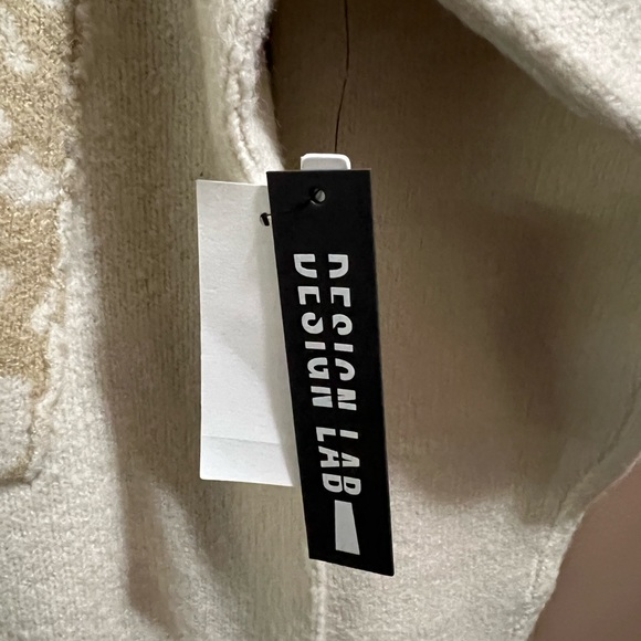 NWT Design Lab Ladies XL Beige Turtleneck Sweater Dress - Picture 8 of 16